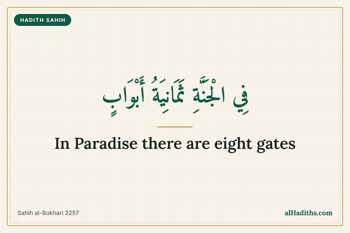The 8 Gates of Jannah: Who Will Be Called From Each