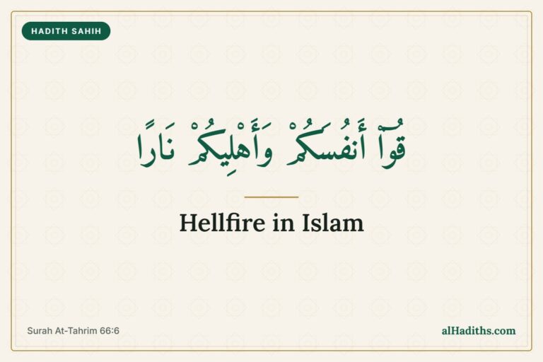 Hellfire in Islam – Surah At-Tahrim 66:6, protect yourselves and your families from a Fire