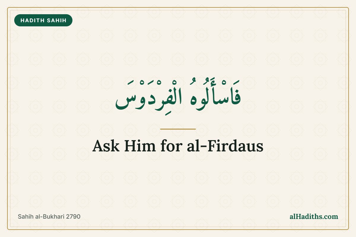 Levels of Jannah and al-Firdaus: What the Authentic Hadith Say